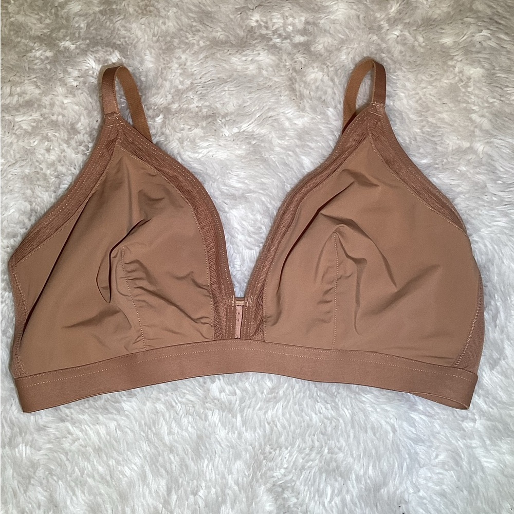 LIVELY The Mesh Trim Bralette Size 3